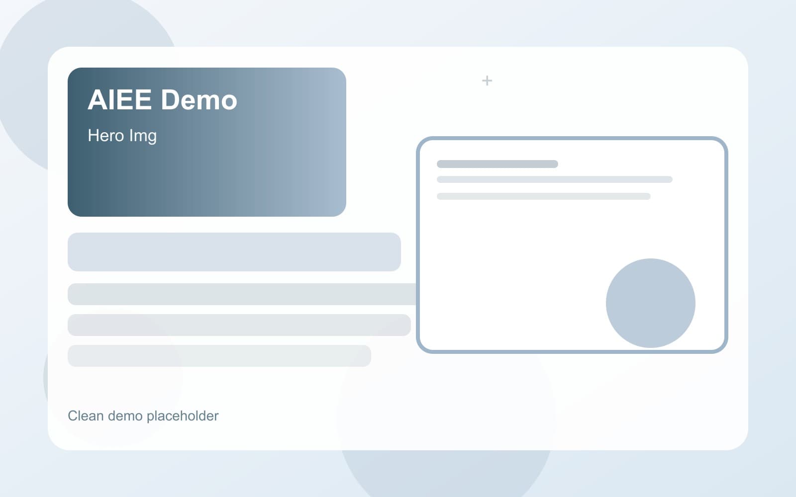 AIEE analytics dashboard