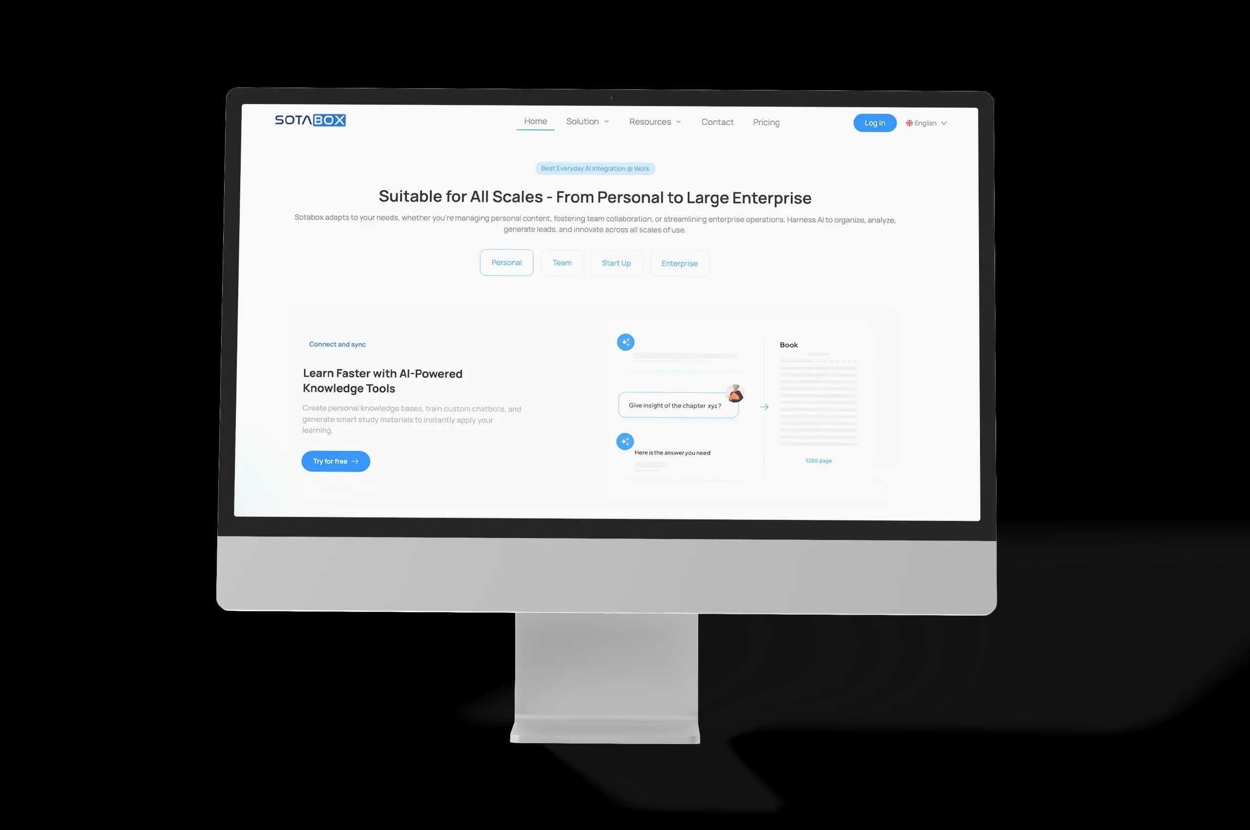 Sotabox – Intelligent Internal Knowledge Base Platform